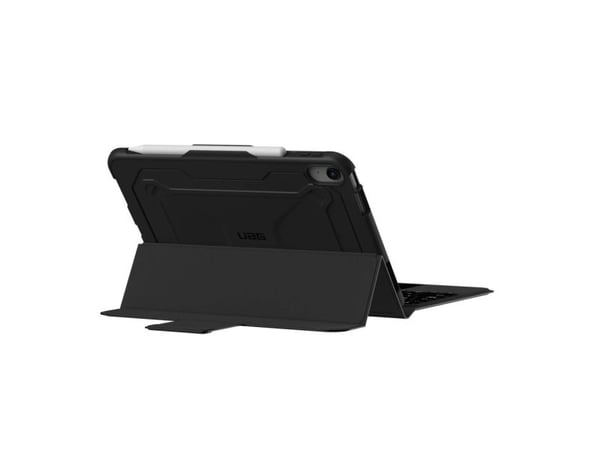 UAG integrert Bluetooth-tastatur med styreflate-etui, nordisk layout - svart