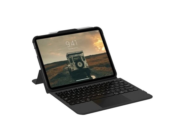 UAG Keyboard Case With Trackpad for iPad 10.9" (10th Gen)/11" A16 Nordic Layout - Black