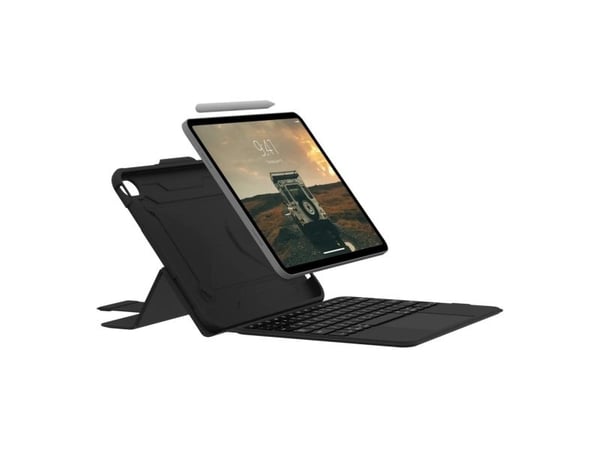 UAG Keyboard Case With Trackpad for iPad 10.9" (10th Gen)/11" A16 Nordic Layout - Black