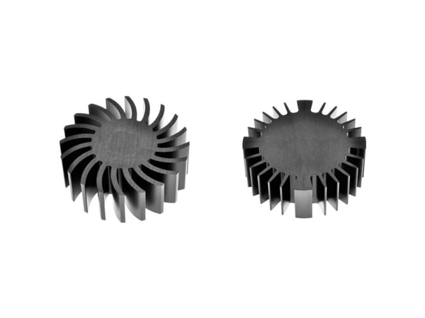 Fischer Elektronik SK 570 25 SA LED-kylfläns 1,7 K/W 70 x 70 x 25 mm