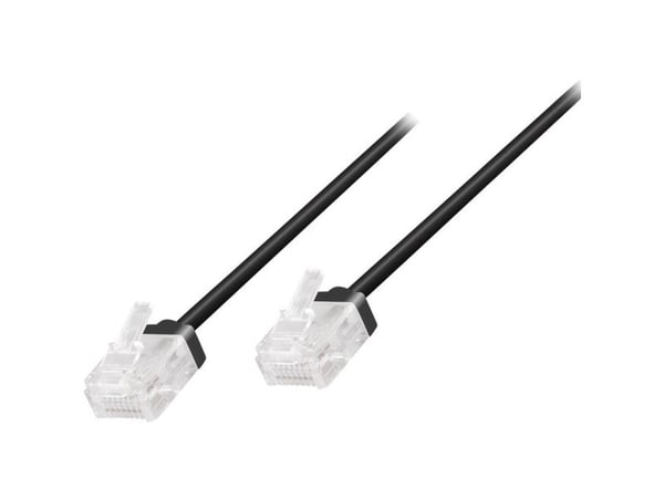 LogiLink CQ3113U, 20 m, Cat6a, U/UTP (UTP), RJ-45, RJ-45, Sort