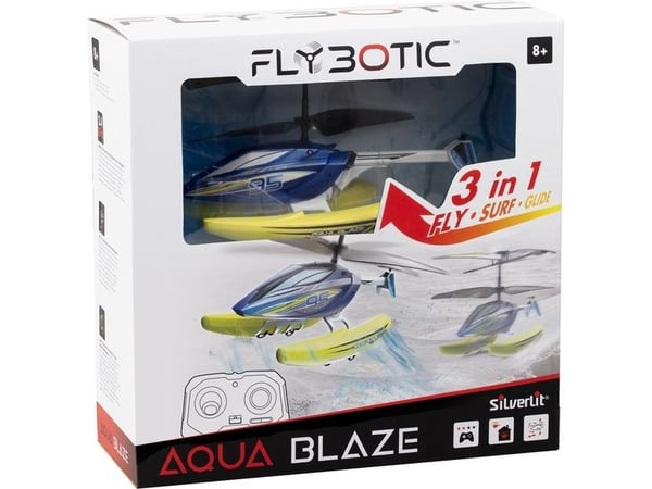 Silverlit Aqua Blaze 3-in-1 RC Helikopteri, Helikopteri, 8 År, Litium polymeeri (LiPo)