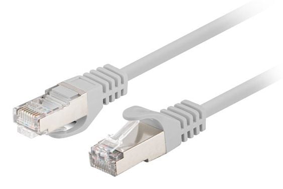 Lanberg - Koblingskabel - RJ-45 (hann) til RJ-45 (hann) - 5.7 mm - foliebelagt uskjermet tvinnet kabelpar (F/UTP) - CAT 6 - formstøpt, uten hindrin...