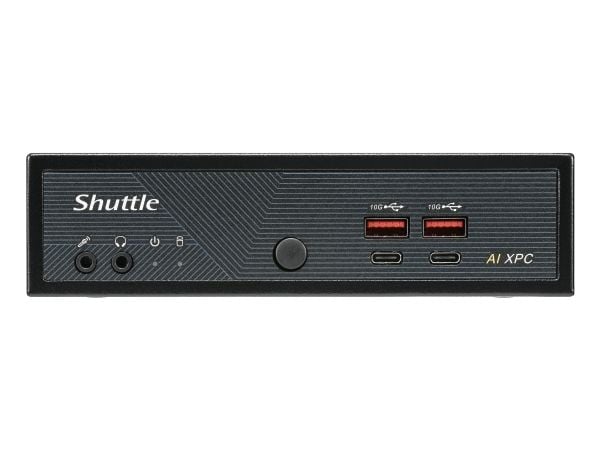 Shuttle XPC slim DN11H5 - Barebone - Slim-PC 1 x Core Ultra 5 125H / inntil 4.5 GHz - RAM 0 GB - Intel Arc Graphics - Gigabit Ethernet