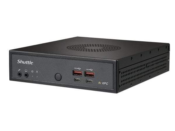Shuttle XPC slim DN11H7 - Barebone - Slim-PC 1 x Core Ultra 7 155H / inntil 4.8 GHz - RAM 0 GB - Intel Arc Graphics - Gigabit Ethernet
