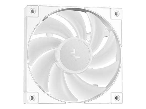 DeepCool LP360, Alt-i-ett væskekjøler, 12 cm, Hvit