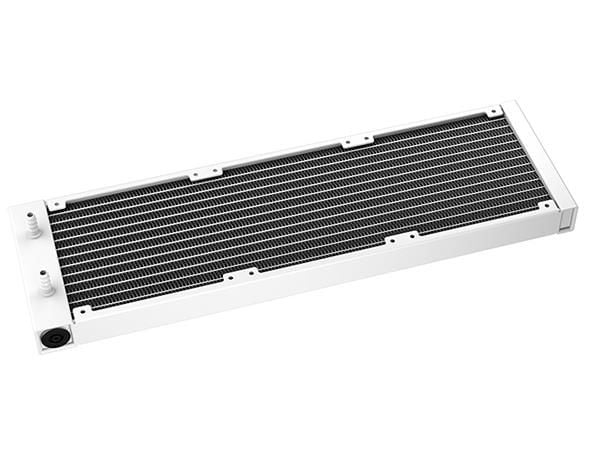 DeepCool LP360, Alt-i-ett væskekjøler, 12 cm, Hvit