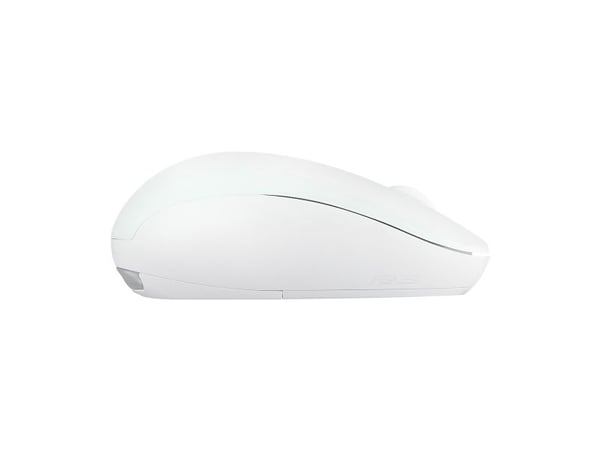 ASUS Fragrance MD101 - Mus - optisk - 4 knapper - trådløs - Bluetooth, 2.4 GHz - rose leire