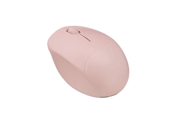 ASUS Fragrance MD101 - Mus - optisk - 4 knapper - trådløs - Bluetooth, 2.4 GHz - rose leire