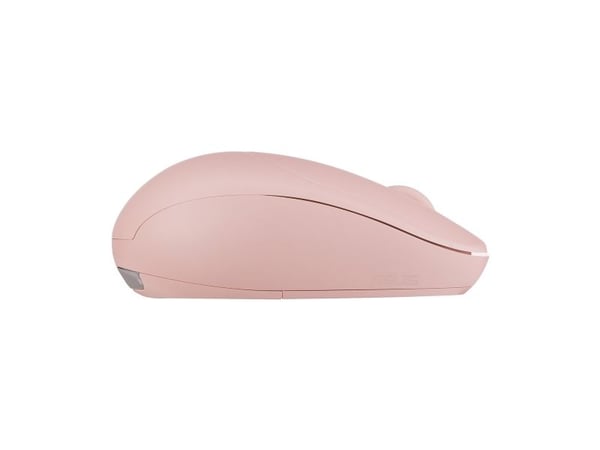 ASUS Fragrance MD101 - Mus - optisk - 4 knapper - trådløs - Bluetooth, 2.4 GHz - rose leire