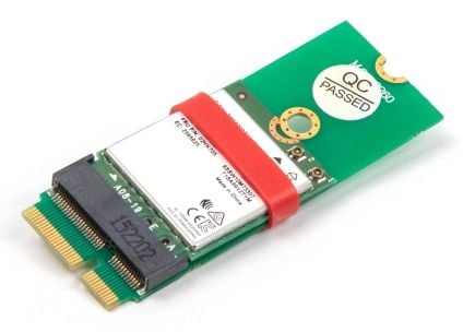 Delock Adapter M.2 Key E hann til M.2 Key E-spor - Portsparer og -utvidelse