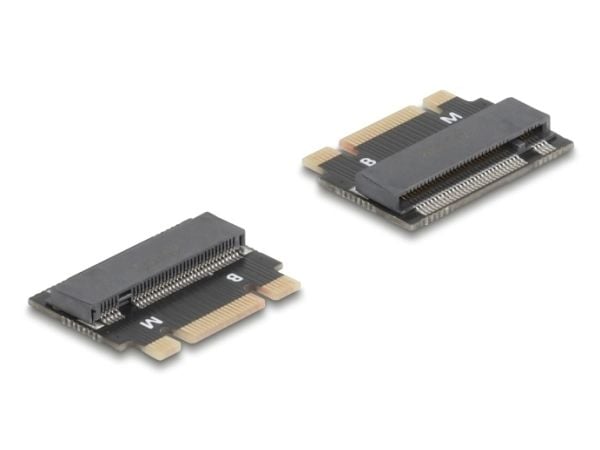 Delock-adapter M.2 Key B+M hann til M.2 Key M-spor - utvidelse