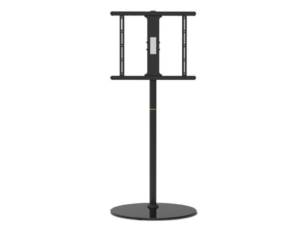 Gembird TVS-65S-02, 200 x 200 mm, 400 x 400 mm, -5 - 3°, -20 - 20°, Plast, Stål, Härdat glas, Svart