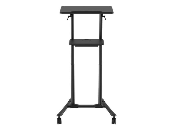 Gembird TVS-DESK-01-BK, Sort, 20 kg, 1110 - 1345 mm, MDF, Rektangulær form, 530 mm