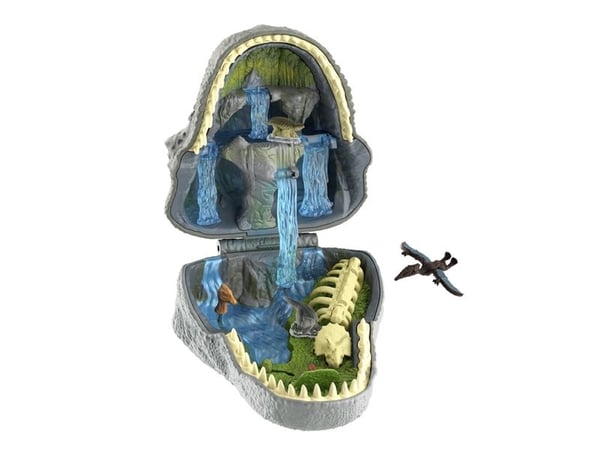 Jurassic World MICRO ADVENTURES Tyrannosaurus Rex, Action/ Eventyr, 4 år, Grønn, Grå, Plast
