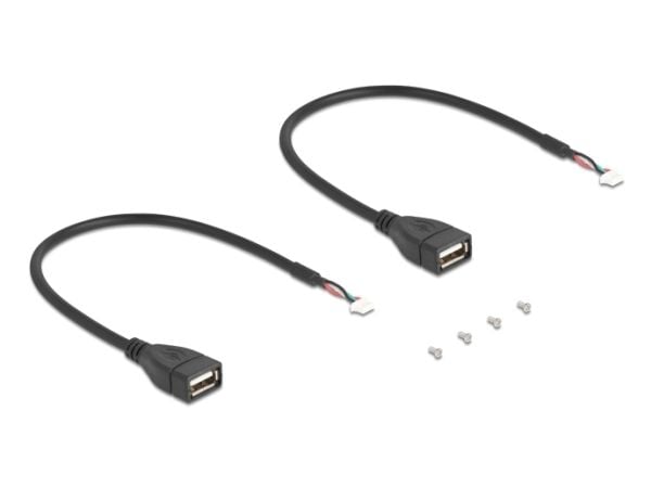 Delock - USB-sovitin - PCIe-minikortti - USB 2.0 x 2