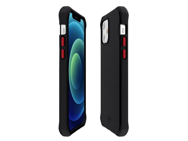 ITSKINS AP2G-SUPSO-BKRD, Etui, Apple, iPhone 12 mini, 13,8 cm (5.42"), Svart