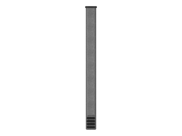 Garmin UltraFit - Slinga för smart klocka - 26 mm, nylon - grå