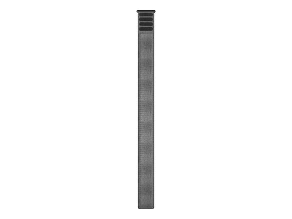 Garmin UltraFit - Slinga för smart klocka - 26 mm, nylon - grå