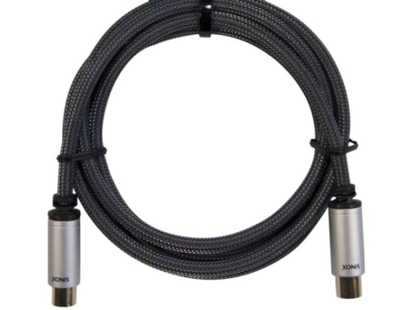 Sinox - Antennekabel - IEC-kobling hann til IEC-kobling hunn - 3 m - koaksial