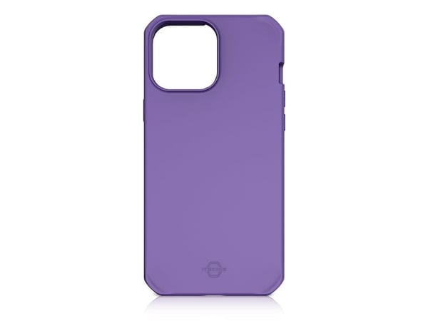 ITSKINS Level 2 Spectrum - Baksidedeksel for mobiltelefon - robust - antimikrobielt - lyst fiolett - for Apple iPhone 12 Pro Max, 13 Pro Max