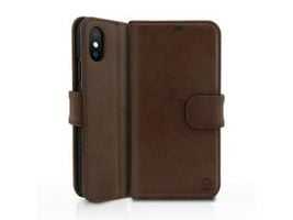 ITSKINS APXP-BOOKC-BROW, Suojus, Apple, iPhone XS Max, 16,5 cm (6.5"), Musta