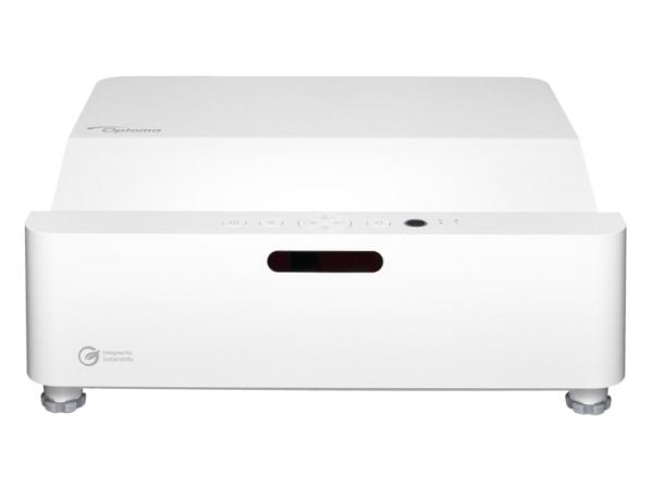 Optoma ZK420UST - DLP-projektor - laser - 3D - 4200 lumen - 3840 x 2160 - 16:9 - 4K - ultrakortkast fast linse - hvit