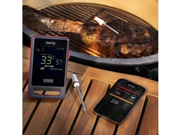 HerQs Pin PRO köttermometer - svart