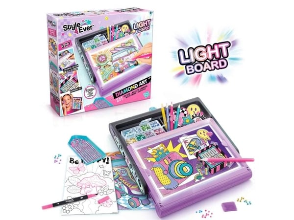STYLE 4 EVER Diamond Art 3in1 LED Case