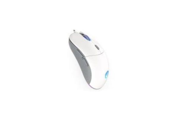 Endorfy GEM Onyx - Mus - optisk - 6 knapper - kablet - USB-A - hvit - løsvekt