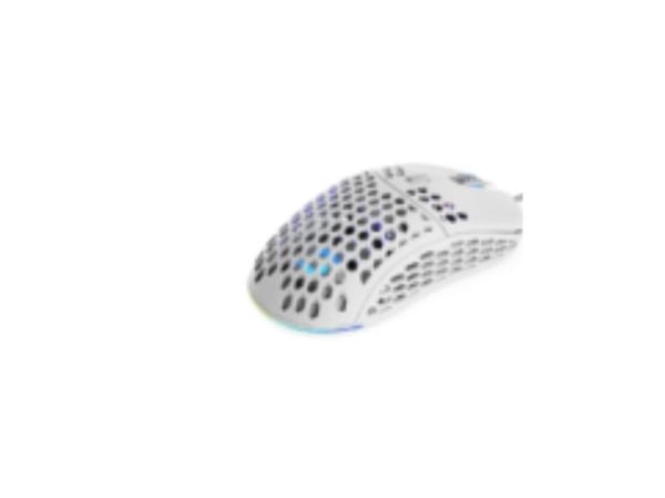 Endorfy LIV - Mus - optisk - trådløs - Bluetooth, 2.4 GHz - USB trådløs mottaker - onyx white