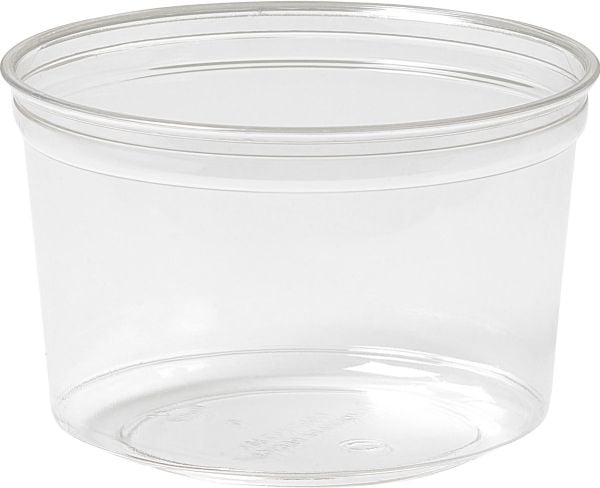 Duni Crystal Deli, Bolle, Rund, Polyetylentereftalat (PET), Gjennomsiktig, Monokromatisk, 350 stykker
