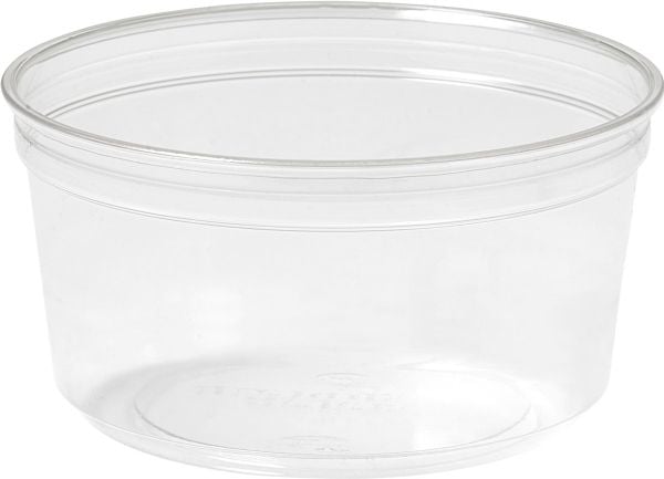 Duni Crystal Deli, Bolle, Rund, Polyetylentereftalat (PET), Gjennomsiktig, Monokromatisk, 350 stykker