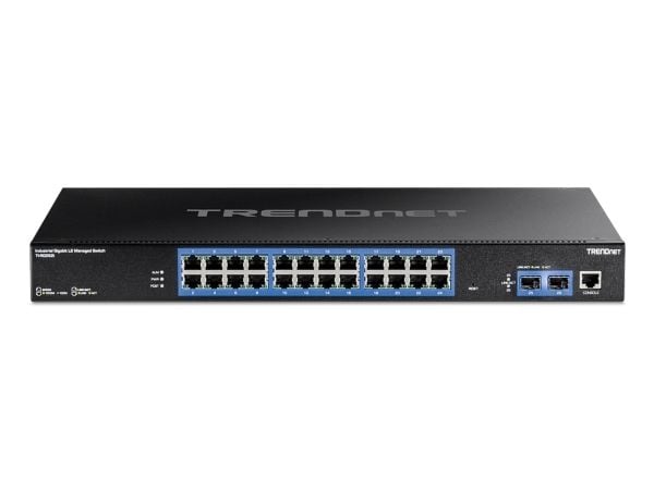 Trendnet TI-RG262I, Hallittu, Gigabit Ethernet (10/100/1000), Täysin kaksipuolinen, Telineasennus, 1U