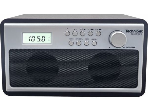 TechniSat CLASSIC 210, Klokke, Analog, FM, 87,5 - 108 MHz, 5 W, LED