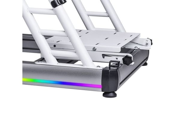 Thermaltake GSC-R50-CPASWH-01, Stol til konsollgaming, 120 kg, Hård ryggstø, Hvit, 600 mm, 1320 mm