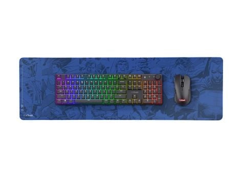 Trust Gaming GXT 759SM - Musematte - størrelse XXL - blå, rød