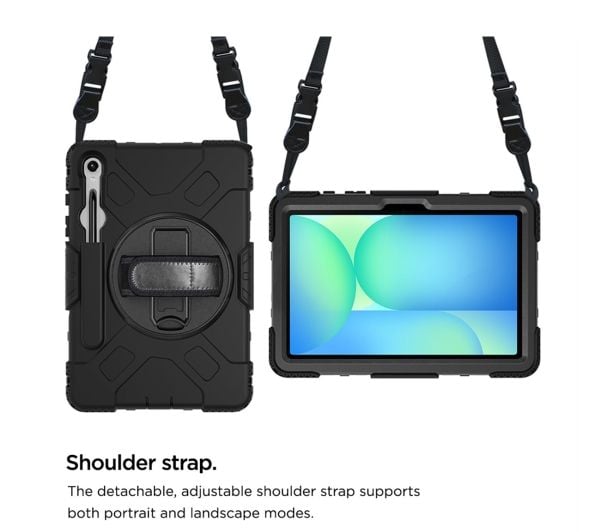 Eiger Peak 500m Fodral Samsung Tab S10 FE svart (EGPE00187)