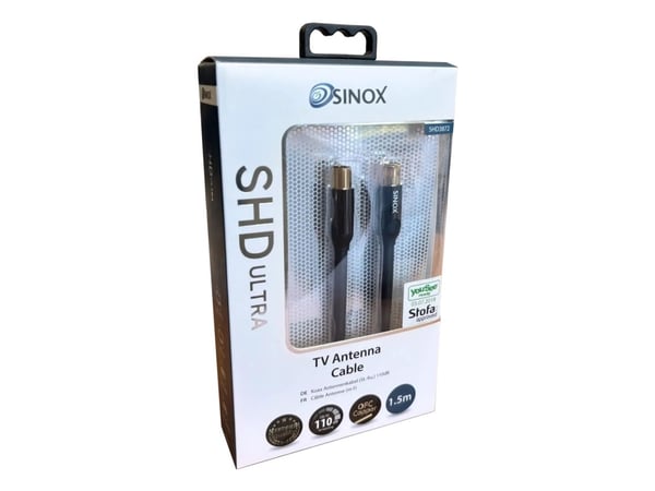 Sinox HD Premium - Antennekabel - IEC-kobling hann til IEC-kobling hann