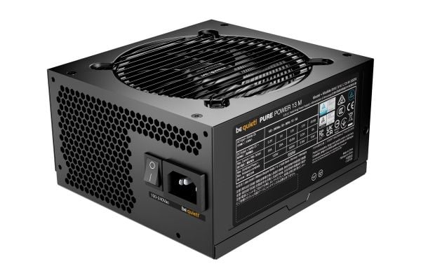 be quiet! Pure Power 13 M - Strømforsyning (intern) - ATX12V 3.1/ EPS12V 2.92 - 80 PLUS Gold - Cybenetics Gold - AC 100-240 V - 550 watt - aktiv PF...