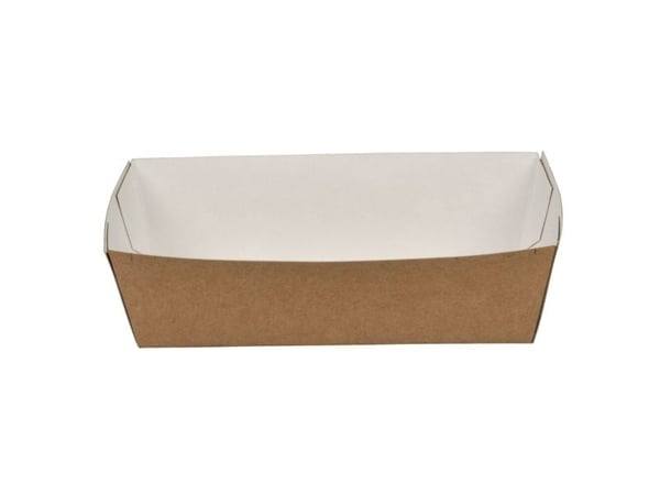 Bakke, ABENA Gastro, 12x6x3,7cm, brun, pap, konisk - (7 stk.)