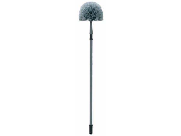 Duster, Vikan, 107x19x2,2cm, grå, PP/PVC, myk, 107-173 cm