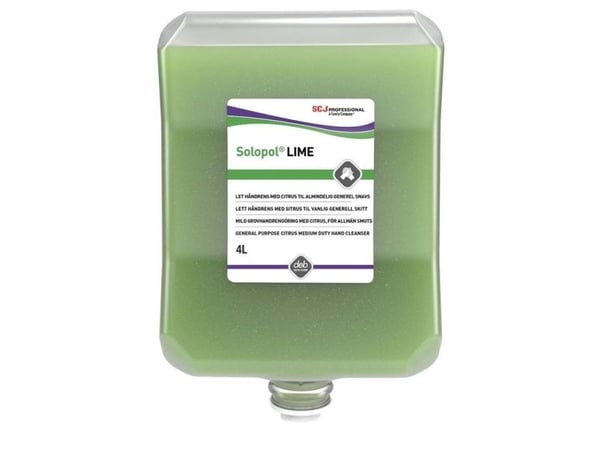 Håndrens Solopol Lime 4l patron LIM4LTR - (4 litraa pr. stk. x 4 )