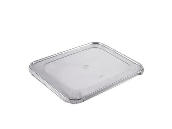 Låg t/gastrobakke, Plus Pack, 1/2GN Rektangulær,325x265x16mm aluminium, aluminium, pakke a 50 stk Fø