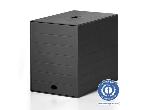 Laatikosto IDEALBOX PLUS 7, tummanharmaa, 7 laatikkoa