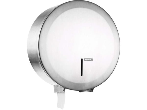 Toiletpapirdispenser ruller, Katrin S Gigant Steel, rustfrit stål 129mmx250mm x 266mm