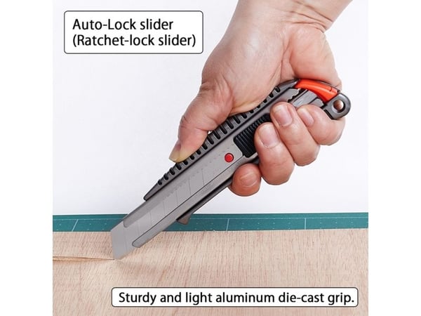 NT Cutter® Hobbykniv L-500GRP Metall 18mm