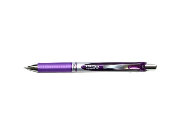 Pentel BL77-VO, Sølv, Fiolett, Fiolett, 0,7 mm, Medium, 12 stykker