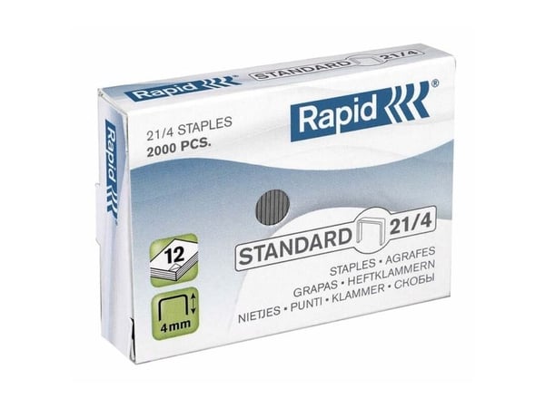 Hæfteklammer Rapid 21/4 - (2000 stk.)