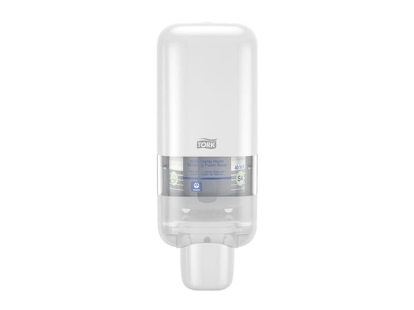 Dispenser, Tork S4, 10,5x11,3x28,6cm, hvid